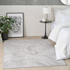 DKNY Central Park West Rug CEP01 Grey lifestyle picture in the bedroom