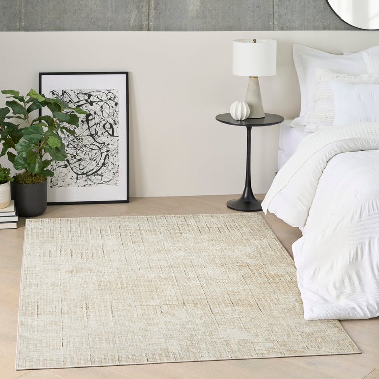 DKNY Grand Street DK02 Rug GRN02 Ivory Beige