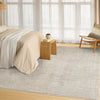 DKNY Madison Square Rug MSQ01 Grey lifestyle picture in the bedroom