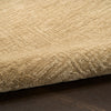 DKNY Madison Square Rug MSQ01 Taupe machine-made rug with a textured low-high cut pile