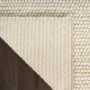 DKNY Pure Knots DKP04 Rug KNT01 Ivory hand-woven wool rug