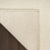 DKNY Pure Rows DKP12 Rug ROW01 Ivory handmade rug in ivory color shade