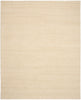 DKNY Pure Rows DKP12 Rug ROW01 Ivory Beige plain wool rug