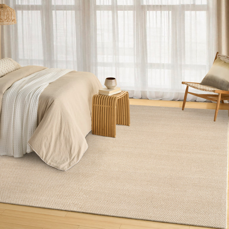 DKNY Pure Rows DKP12 Rug ROW01 Ivory Taupe