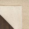 DKNY Pure Rows DKP12 Rug ROW01 Ivory Taupe stylish rug made from natural materials and available in a 4 sizes