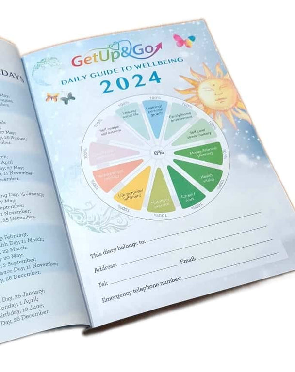 The Get Up and Go Daily Guide to Wellbeing 2024