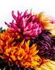 Daisy Ball Artificial Flower Stem Assorted Colours - view 3