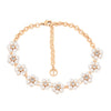 Daisy Bracelet Gold floral-designed bracelet