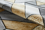 Dakar Geometric Rug Gold picture of the colors palette