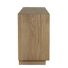Dakota 3 Door Sideboard Oak side view picture