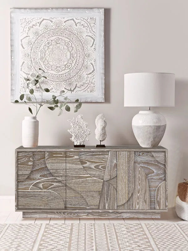 Dakota 3 Door Sideboard Wood - Dining Room Furniture Collection