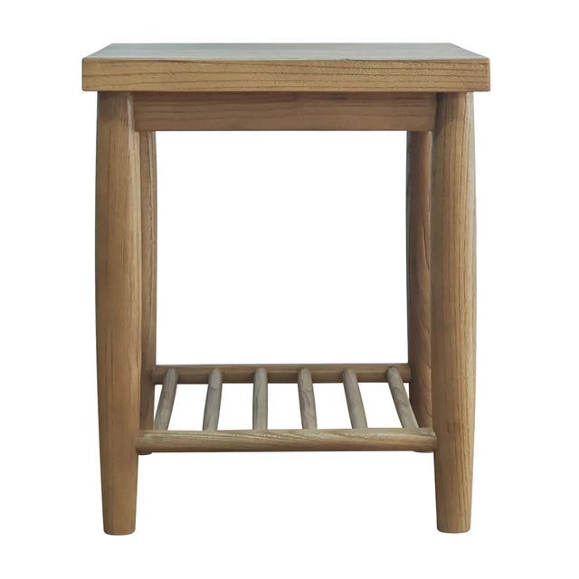 Dakota End Table With Shelf Oak - Side Table Living Room Furniture