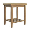 Dakota End Table With Shelf Oak picture on the white background