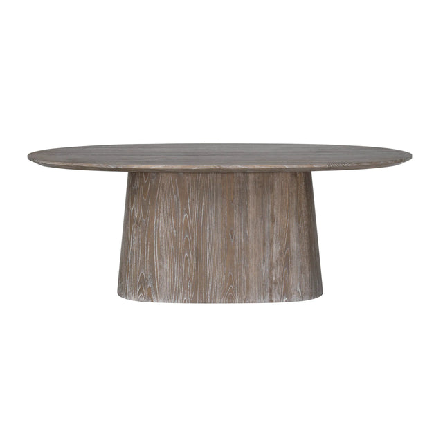 Dakota Oval Dining Table 200cm - Wooden Kitchen Table Collection