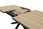 Dali Extending Dining Table 160-200cm with a one-hand extension mechanism