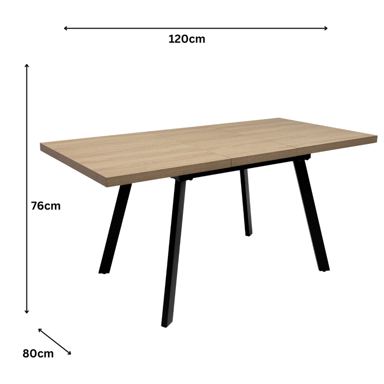 Dali Extending Dining Table 120-160cm