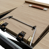 Dali Extending Dining Table 120-160cm with one-handled extension mechanism