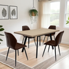 Dali Extending Dining Table 120-160cm lifestyle picture in the dining room