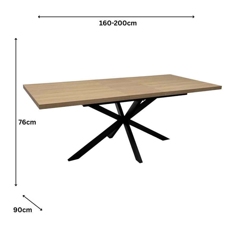 Dali Extending Dining Table 160-200cm