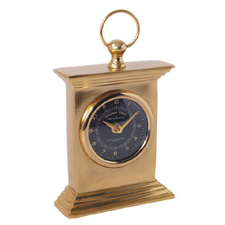 Daniel and Ashley Carriage Clock Gold 24cm