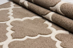 Darcy Geometric Rug Beige picture of the color shade