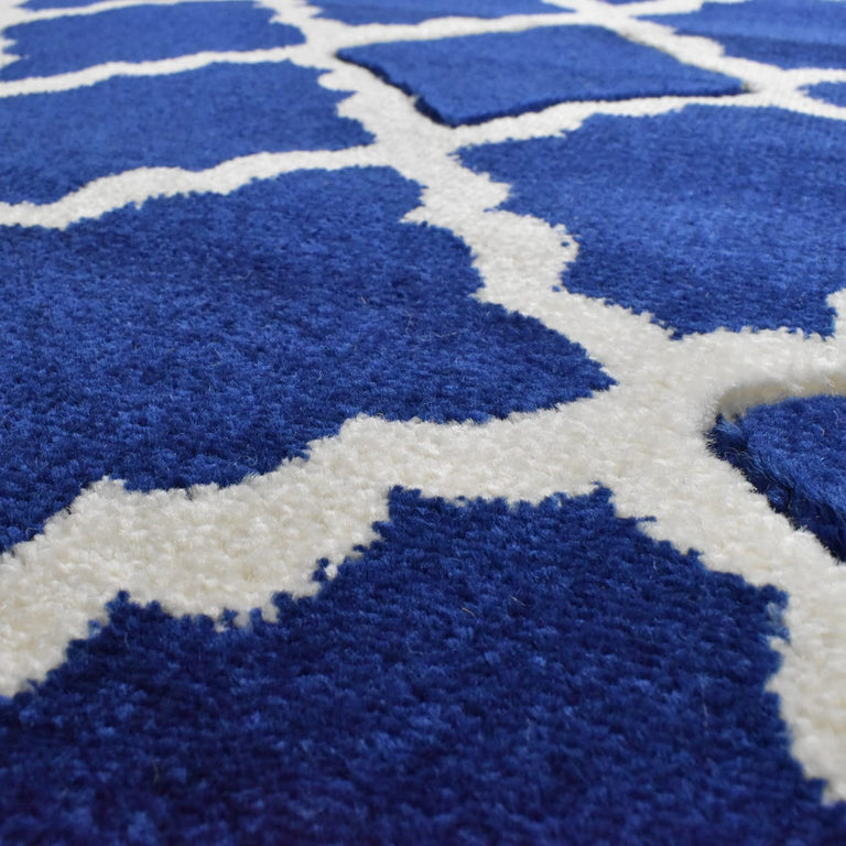Darcy Geometric Rug Navy