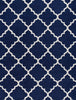 Darcy Geometric Rug Navy picture of the rug design
