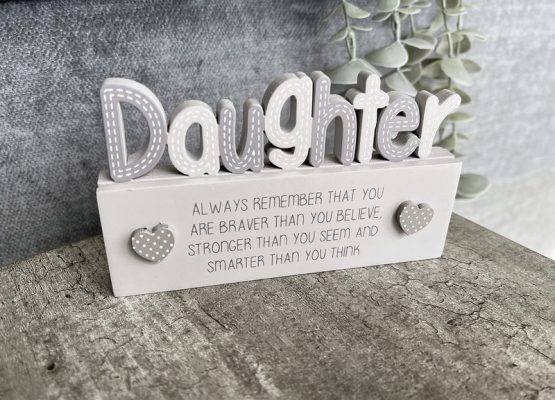 Daughter Cutout Block