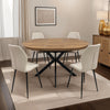 David Dining Chair Stone Pair lifestyle picture around dining table