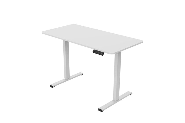 Dax Sit Stand Desk 140 cm White