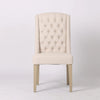 Daytona Beige Dining Chair front view picture of the chair