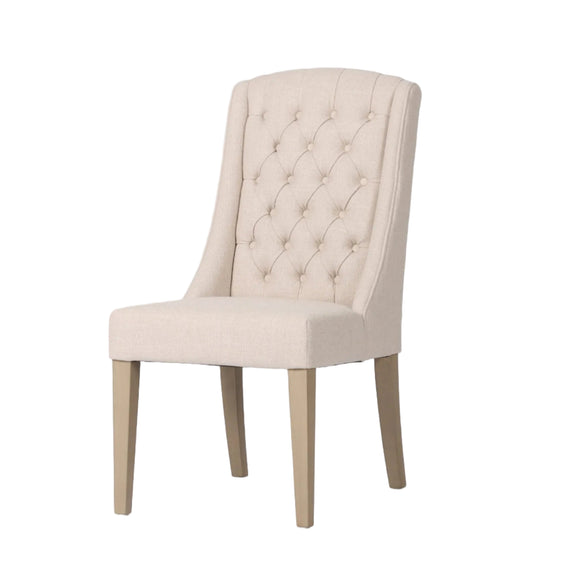 Daytona Beige Dining Chair picture on the white background
