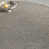 Brink & Campman Decor Echo Pebble Rug Round 089704 close view life style picture