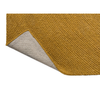 Brink & Campman Decor Echo Plain Rug Ochre with a cotton backing