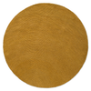Brink & Campman Decor Echo Plain Rug Ochre Round picture of the rug design