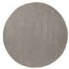 Brink & Campman Decor Echo Plain Rug Pebble Round picture of the rug design