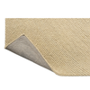 Brink & Campman Decor Echo Plain Rug Sand with a cotton backing