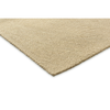 Brink & Campman Decor Echo Plain Rug Sand picture of the corner of the rug