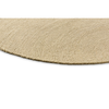 Brink & Campman Decor Echo Plain Rug Sand Round made in a sand color shade