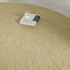 Brink & Campman Decor Echo Sand Round Rug 089701 close view life style picture 
