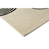 Brink & Campman Decor Flow Abstract Rug Soft Sand picture of the corner of the rug