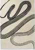Brink & Campman Decor Flow Abstract Rug Soft Sand picture of the rug abstract design