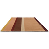 Brink & Campman Decor Linear Bohemian Rug Ruby horizontal layout of the rug