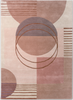 Brink & Campman Decor Lola Geometric Rug Blush Pink picture of the urg geometric design