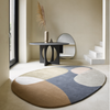 Brink & Campman Decor Miller Abstract Rug Fall lifestyle picture in the living room
