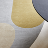 Brink & Campman Decor Miller Abstract Rug Spring close-up view picture of the rug's color palette