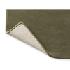 Brink & Campman Decor Plateau Geometric Rug Moss with a cotton and latex backing