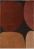 Brink & Campman Decor Plateau Geometric Rug Terra picture of the rug geometric design