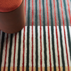 close-up view picture of the striped pattern
