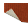 Brink & Campman Decor Rhythm Bohemian Rug Tangerine with a cotton and latex backing